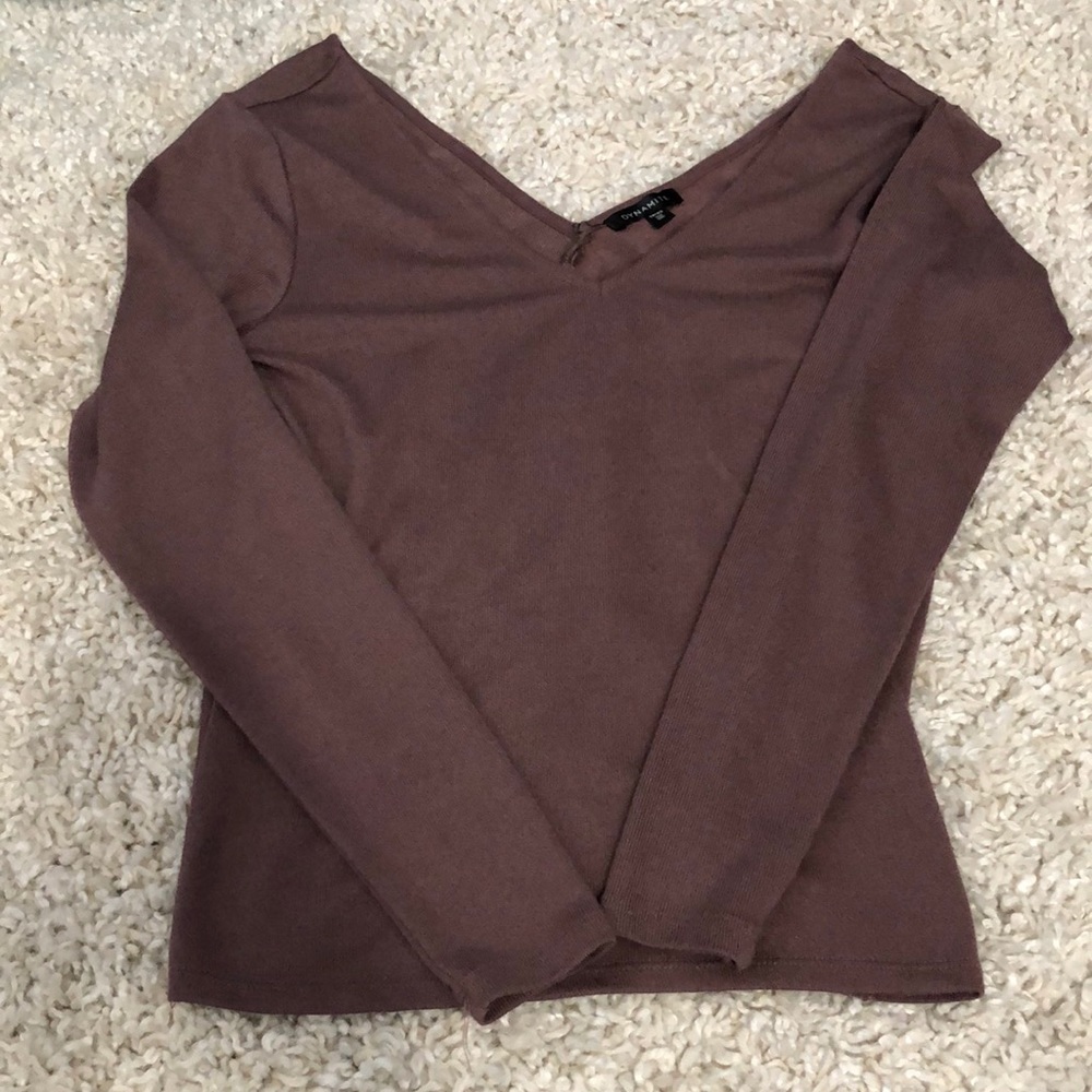 Dynamite long sleeve Ross Gold shirt